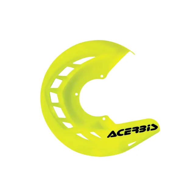 AC X-Brake Front Disc Cover Yellow 2 