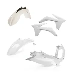 AC Plastics Kit Ktm Exc/Excf 2012 White