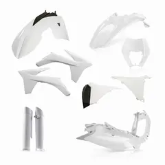 AC Full Kit Plastic Ktm Exc/Excf 2012 White