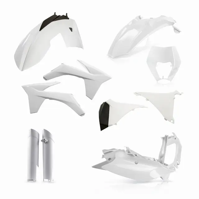 AC Full Kit Plastic Ktm Exc/Excf 2012 White 