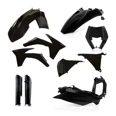 AC Full Kit Plastic Ktm Exc/Excf 2012 Black
