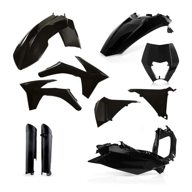 AC Full Kit Plastic Ktm Exc/Excf 2012 Black 