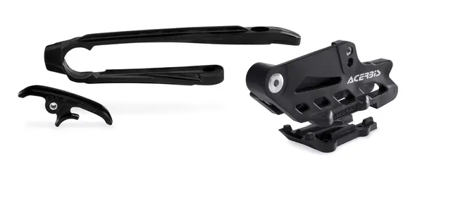 AC Kit Chain Guides+Slider KTM Exc12 Black 