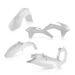 AC Plastics Kit Ktm Sx/Sxf 2013 White