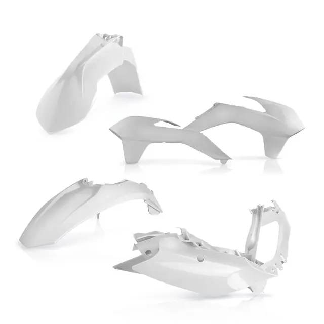 AC Plastics Kit Ktm Sx/Sxf 2013 White 
