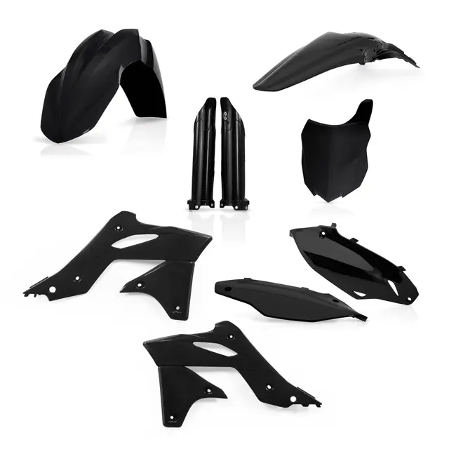 AC Full Kit Plastic Kaw Kxf250 2013 Black 