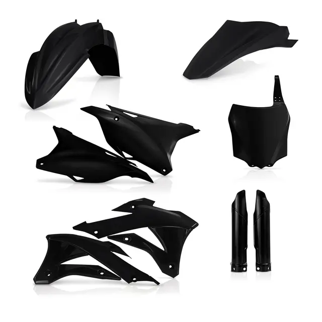 AC Plastic Full Kits Kawa 85/100 2014 Black 