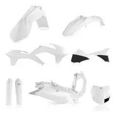 AC Full Kit Plastics Ktm Sx/Sx-F 2015 White