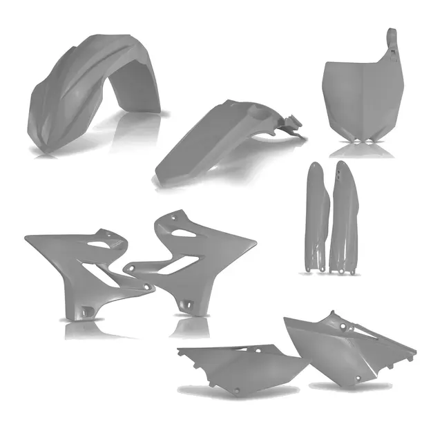 AC Full Plastics Kit Yz 125/250 2015 Grey 