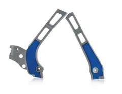 AC Frame Protector X-Grip Yz 125/250 15 Silver/Blue