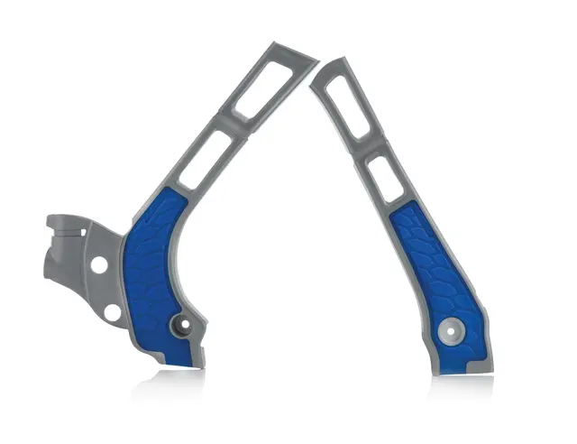AC Frame Protector X-Grip Yz 125/250 15 Silver/Blue 