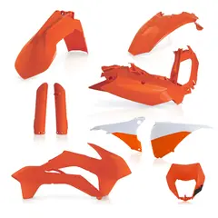 Acerbis Full Plastic Kit - KTM KTM EXC 125-500 2016 (Alle, KUN 2016)