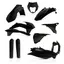 AC Full Plastic Kit Ktm Exc/Exc-F  2016 Black