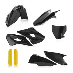 AC Full Plastic Kits HSQvarna Te/Fe 2016 Black/Yellow