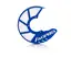 AC Disc Cover Vented Small 245 mm Blue/White