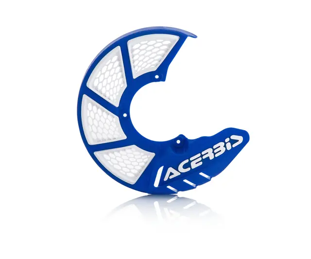 AC Disc Cover Vented Small 245 mm Blue/White 