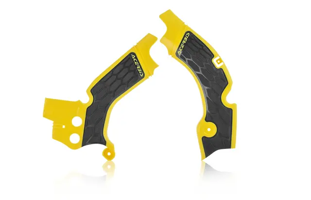 AC Frame Protector X-Grip Suzuki Rmz 450 Yellow/Black 