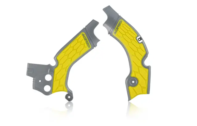 AC Frame Protector X-Grip Suzuki Rmz 450 Grey/Yell 