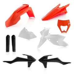 AC Plastic Full Kits Exc/Exc-F, 17-19 Standard