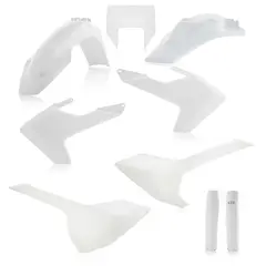 AC Full Plastic Kits Husq Te/Fe 2017 White