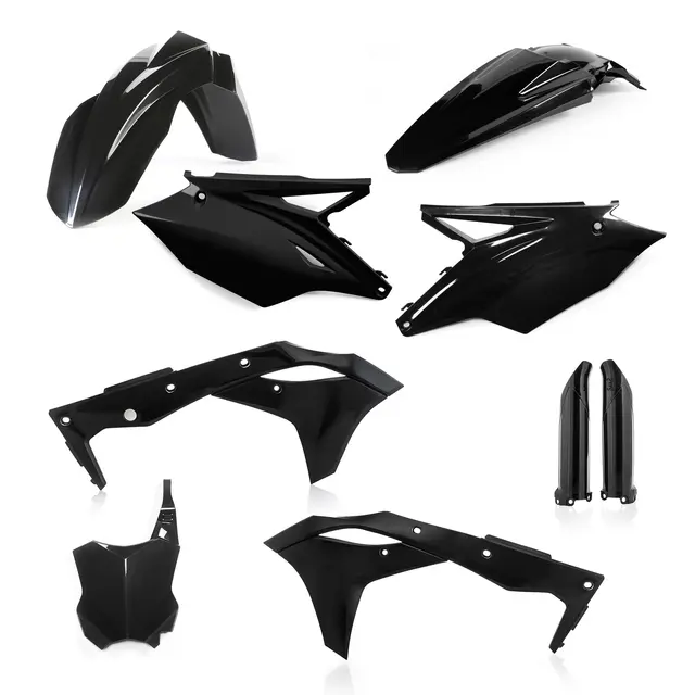 AC Full Kit Plastic Kaw Kxf 250 2017 Black 