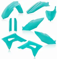 AC Full Kit Plastic - Crf250,18 450R,17 Sjøgrønn(Teal), komplett sett