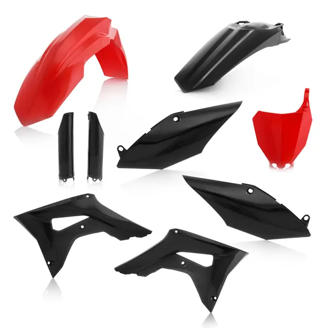 AC Full Kit Plastic - Crf250,18 450R,17 Red/Black 