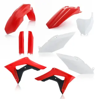Acerbis Full Plastic Kit - Honda Honda CRF450R, 17-18