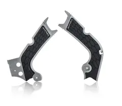AC Frame Protector X-Grip CRF250/450R Sølv