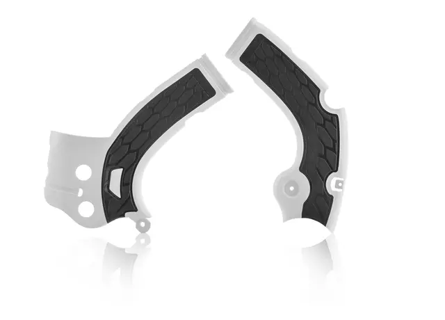 AC Frame Prot. YZF250 17-18,YZF450 16-17 X-GRIP Frame Protector, Sølv 