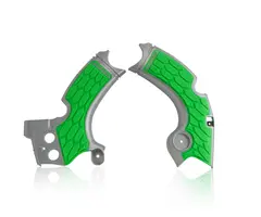 AC Frame Protector X-Grip Kaw KXF 250 Grey/Green