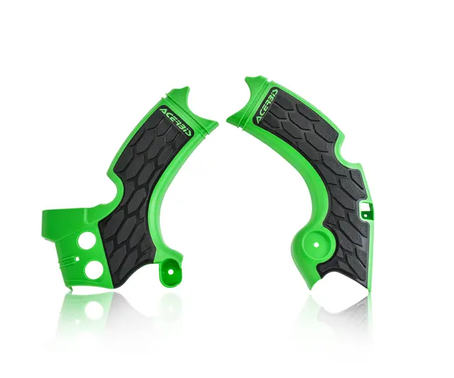 AC Frame Protector X-Grip Kaw KXF 250 Green/Black 