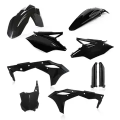 AC Full Kit Plastic Kaw Kxf 250 2018 Black
