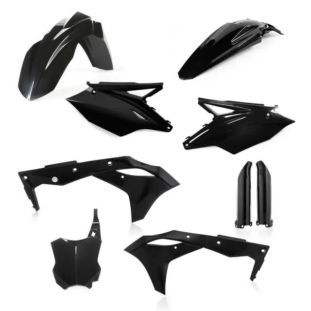 AC Full Kit Plastic Kaw Kxf 250 2018 Black 