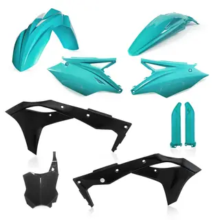 Acerbis Full Plastic Kit - Kawasaki Kawasaki - KX250F, 17-20