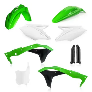 Acerbis Full Plastic Kit - Kawasaki Kawasaki - KX250F, 17-20