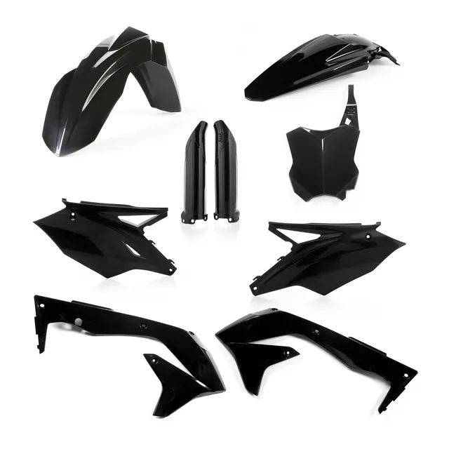 AC Full Kit Plastic Kaw Kxf 450 2018 Usa Black 