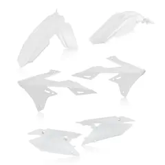 AC Plastics Kit Suz Rmz 450 2018 White