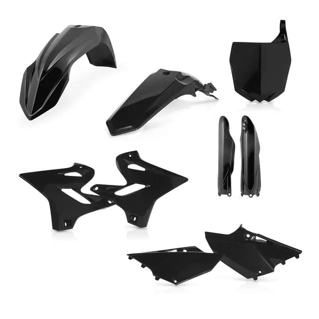 AC Full Kit Plastic Yz 125 2018 Black 