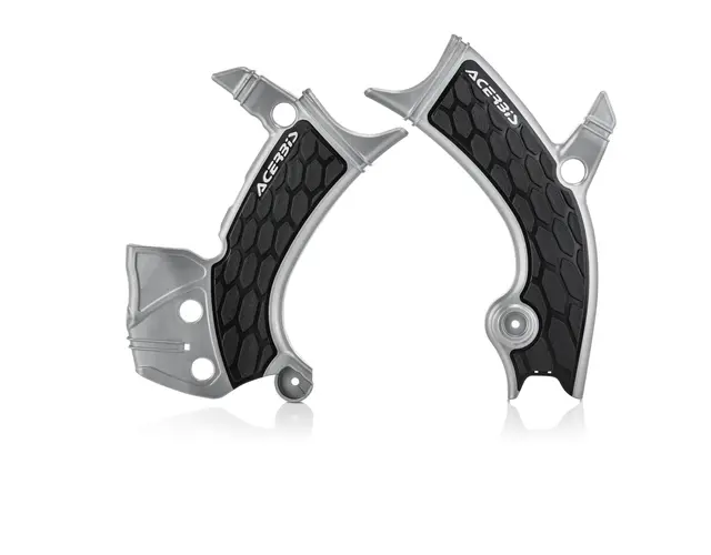 AC Frame Protector X-Grip Yam Yzf 450 18 Silver 