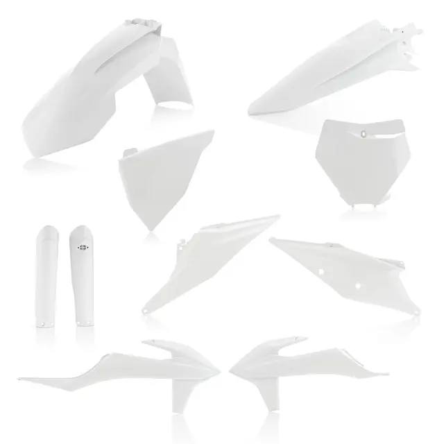AC Plastic Full Kits Sx/Sxf 2019 White 