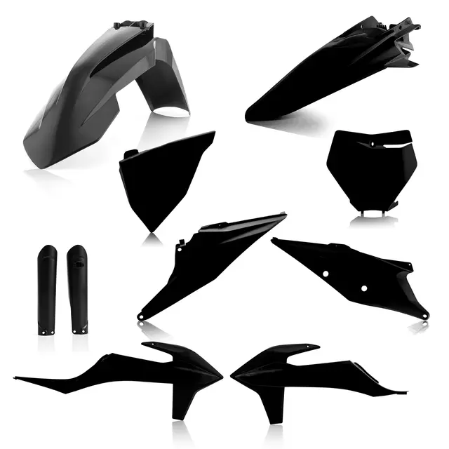 AC Plastic Full Kits Sx/Sxf 2019 Black 