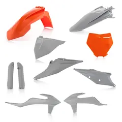 AC Plastic Full Kits Sx/Sxf 2019 Orange/Grey