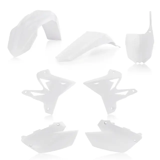 AC Restyling Kit Yz125/250 02/14 White 