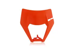 AC Headlight Mask Ktm Exc/Excf 17 Orange 2