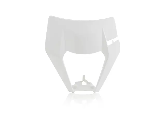 AC Headlight Mask Ktm Exc/Excf 17 White 