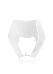AC Headlight Mask Ktm Exc/Excf 09/13 White