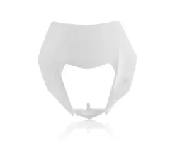 AC Headlight Mask Ktm Exc/Excf 14/16 White