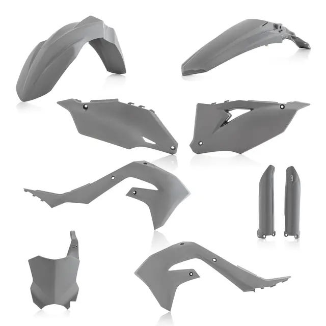 AC Plastic Full Kits KAW Kxf450 2019 Grey 