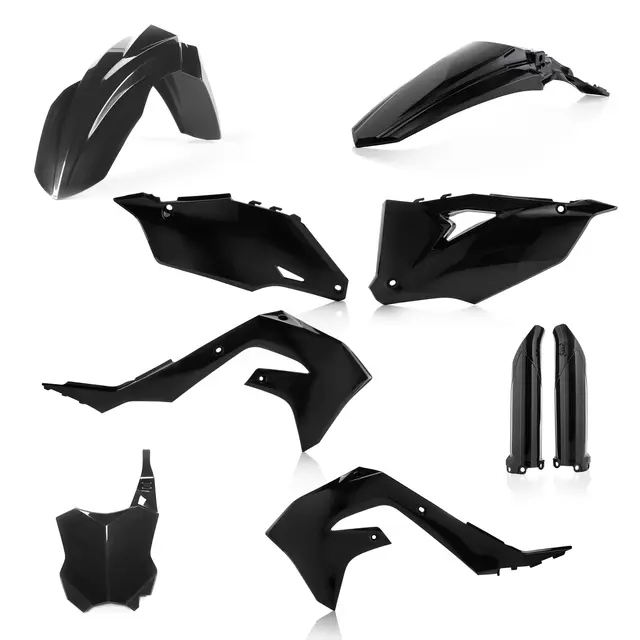AC Plastic Full Kits KAW Kxf450 2019 Black 